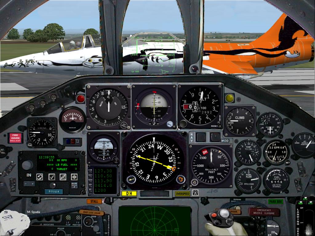 F-104 Asam Panel For Fs2004