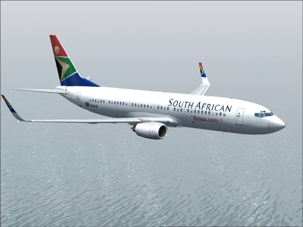 Fs2004 South African Airways Boeing 737-800