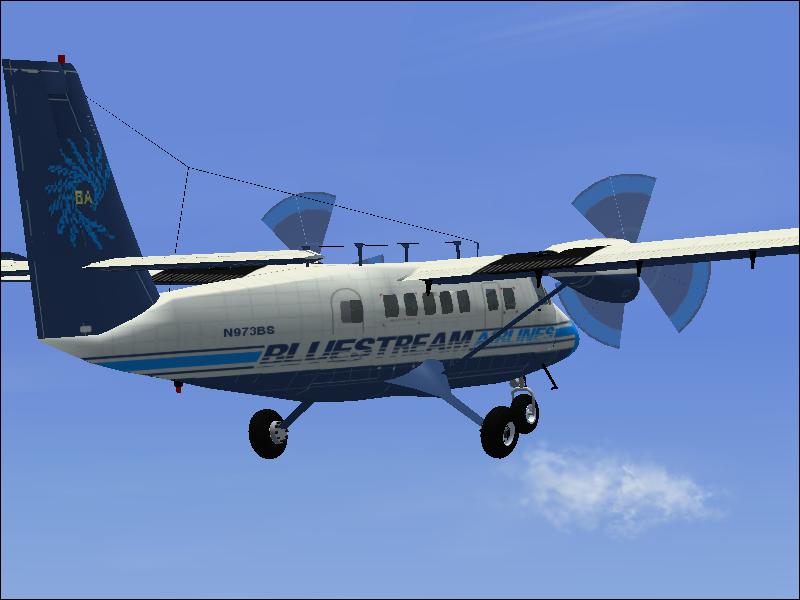 Bluestream Airlines (Va) - Twin Otter - Dhc6-300 These Are The Bsa Twin Otters Registratio