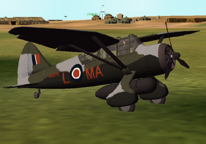 Cfs2/Fs2002/Fs2004 Westland Lysander Special Operations Fsdsv2.X Model, Air File, Aircaft.