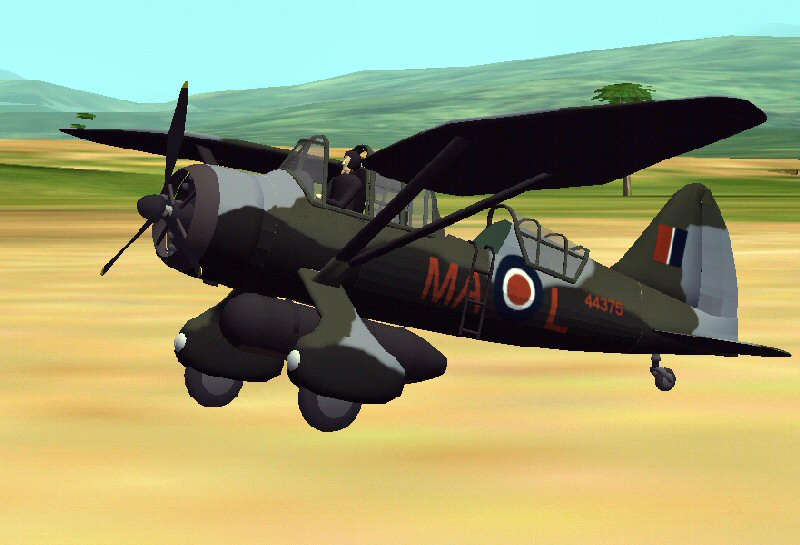 Cfs2/Fs2002/Fs2004 Westland Lysander Special Operations Fsdsv2.X Model, Air File, Aircaft.