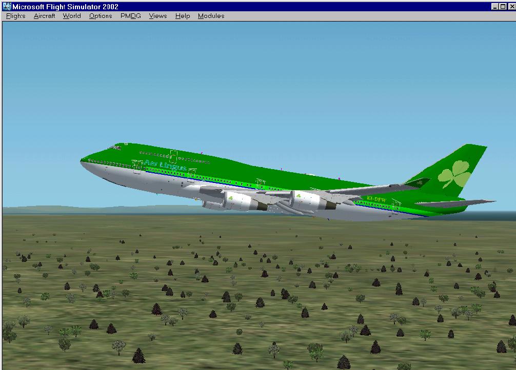Project Opensky Boeing 747-400 Passenger For Fs2002 Only