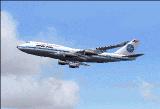 Pan Am Fspainter 747-400(Model And Air Files Are Included)In The Pan Am Old Livery