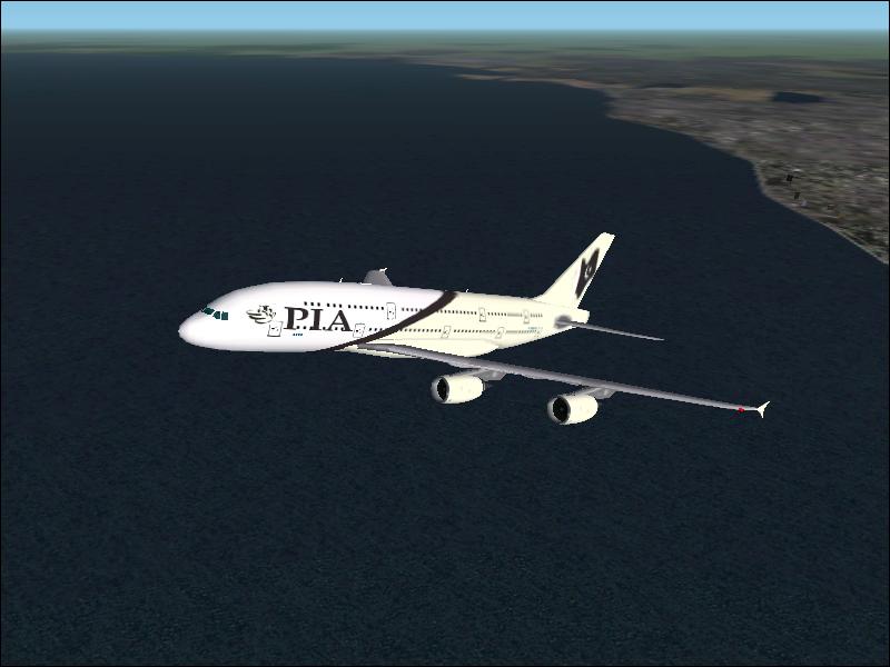 Fs2002 Air France, Airbus A380 Promx Version 2