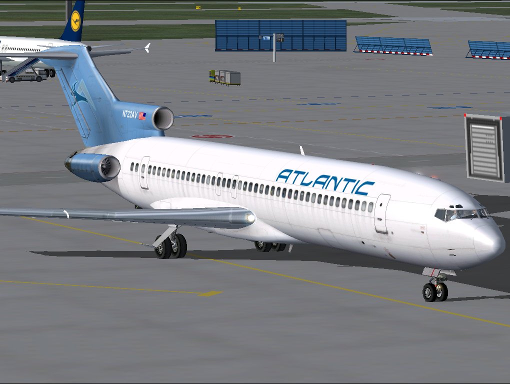 Atlantic Aviation 727-200 This Boeing 727-200 Repainted For Atlantic Aviation Virtual Airl