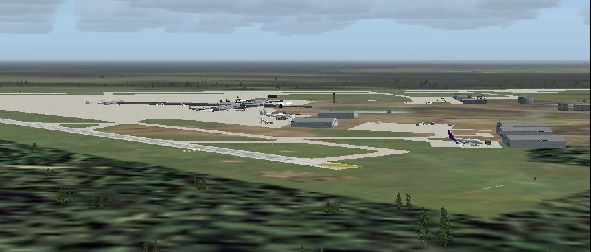 Fs2004 Scenery-Jacksonville International Airport Is Located About 18 Miles North Of Downt