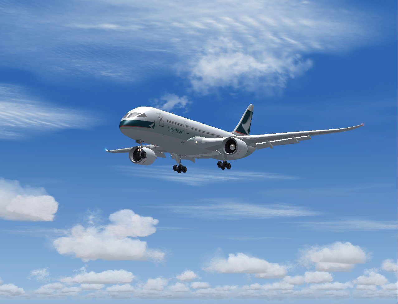 Flightsim Fs2004/Fs9/Fs2004 Boeing B7E7-800 Ana The Boeing 7E7-800 Is Intended To Replace