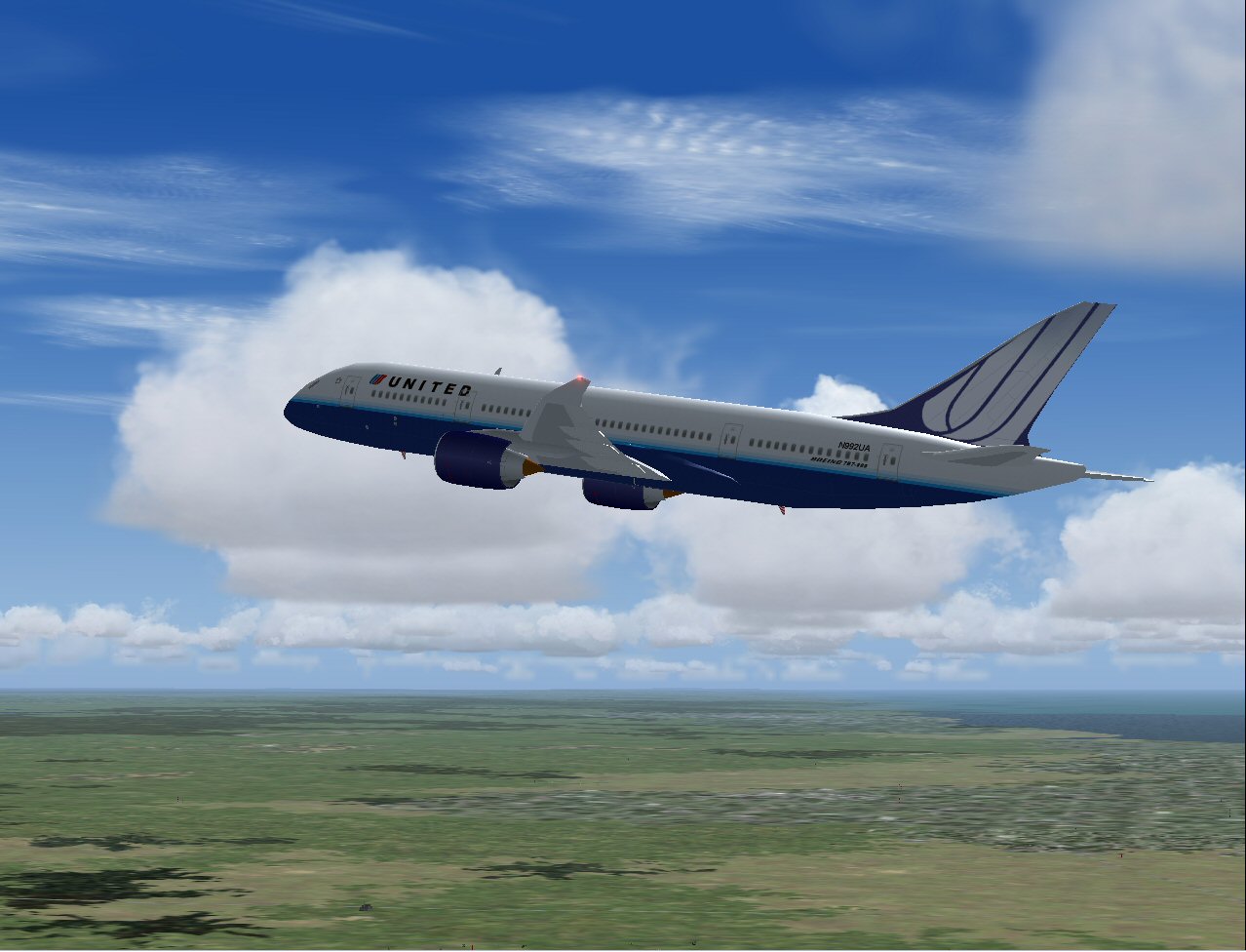 Flightsim Fs2004/Fs9/Fs2004 Boeing B7E7-800 Ana The Boeing 7E7-800 Is Intended To Replace