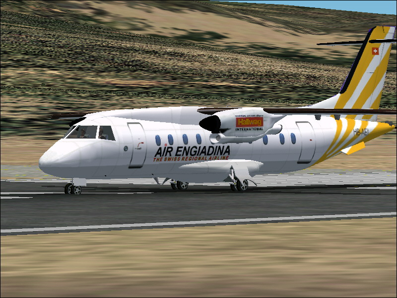 Fs2002 Air Engiadina Faichild Dornier 328 Air Engiadina Was The Launching Client Of The Do