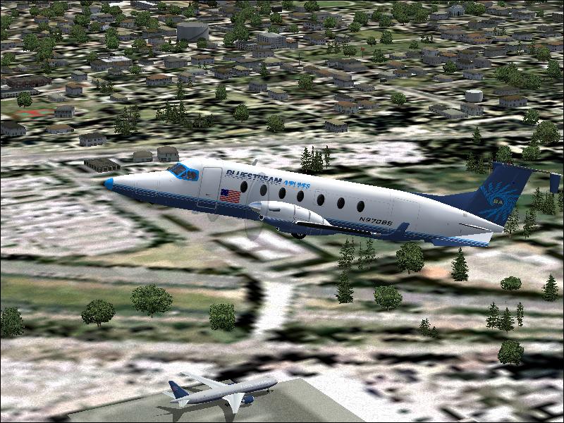 Bluestream Airlines (Va) - Beechcraft 1900D These Are The Bsa Beech 1900D Aircraft, Regist