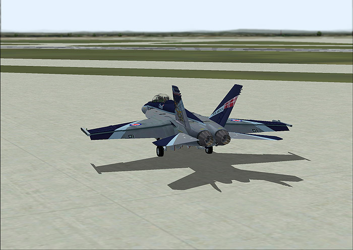 Fs2004 F/A-18F Super Hornet Two Seat Multi-Role Fighter