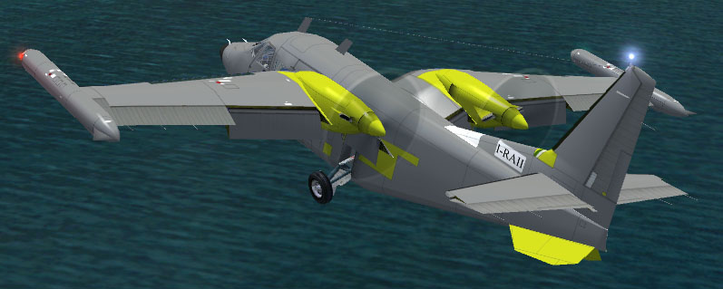 Piaggio P-166Dp-1 For Use With Flight Simulator 2004 Or 2002 (Not Tested...) Version 1.0 D