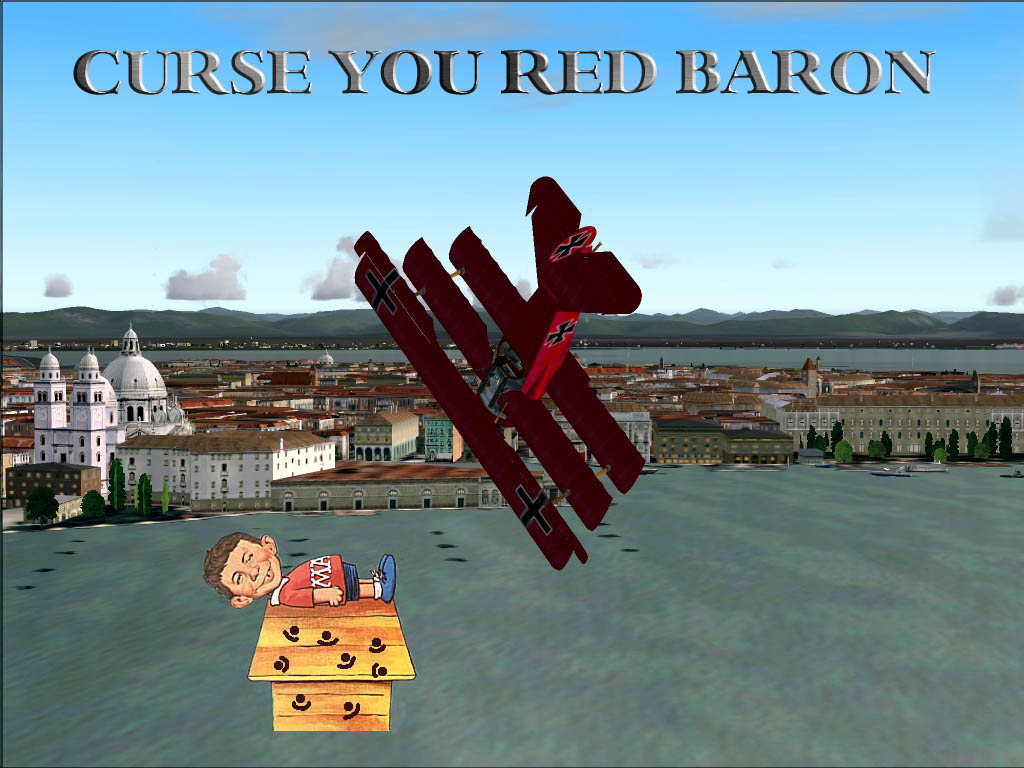 Curse You Red Baron Wallpaper & Screen Saver