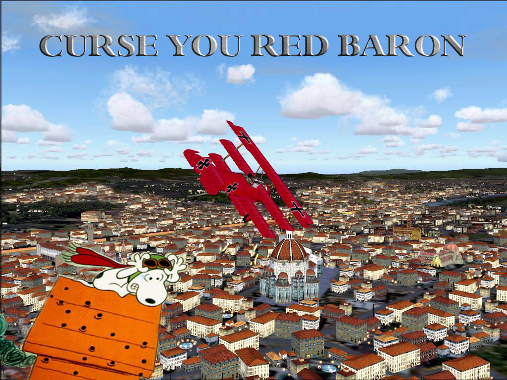 Curse You Red Baron Wallpaper & Screen Saver