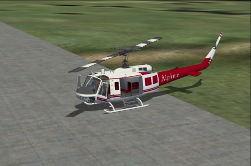 A Version Of Bell Helicopters 205 Compatible With Both Fs2002 And Fs2004 This Version Of T