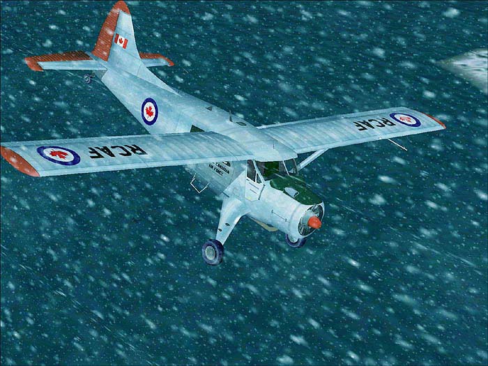 Rcaf Dhc2 Beaver This Is Repainted Textures Of Steven Grant Dhc2 Beaver In The Colors Of R