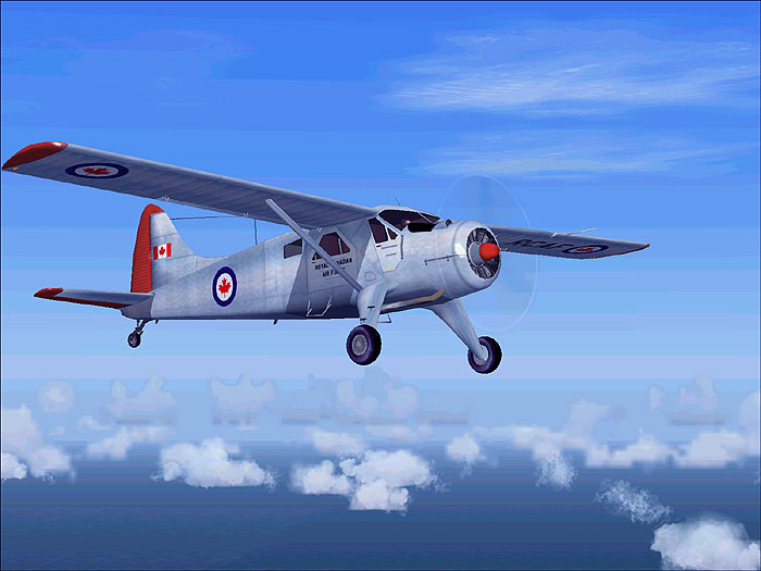 Rcaf Dhc2 Beaver This Is Repainted Textures Of Steven Grant Dhc2 Beaver In The Colors Of R