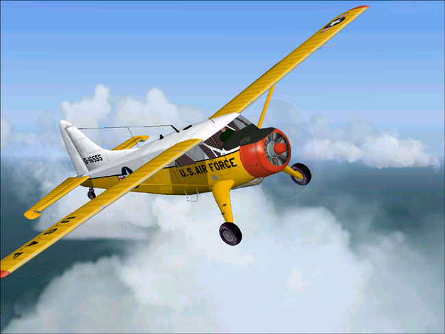 Usaf Dhc2 Beaver This Is Repainted Textures Of Steven Grant Dhc2 Beaver In The Colors Of U — 1