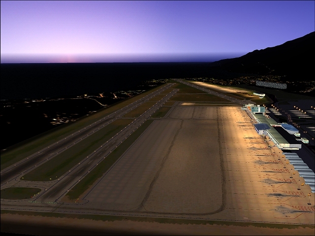 This Is The Scenery Of The International Airport Simón Bolívar Maiquetia, Made With New Te