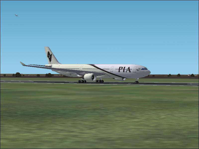 Fs2002 Airbus 330-300 With Pw4000 Engines In Pia Livery