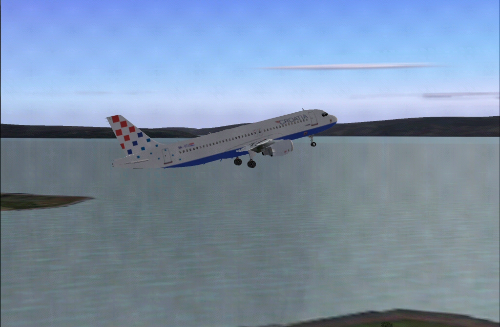 Croatia Airlines A319 By Leon Schneller For: Flight Simulator 2004