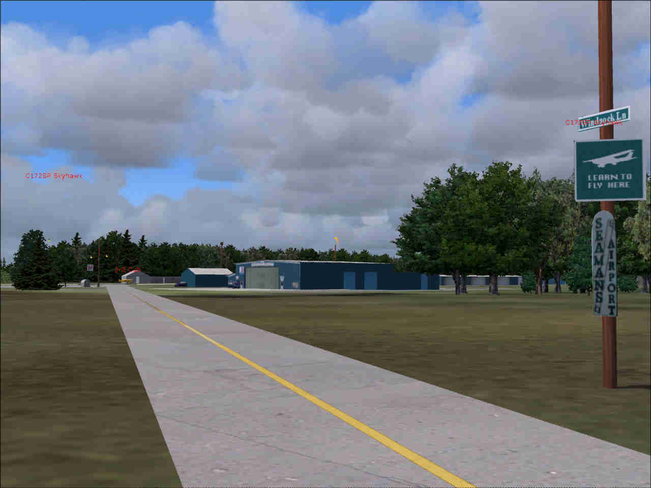 Fs2004 Scenery Seamans Field (9N3), Factoryville, Pa