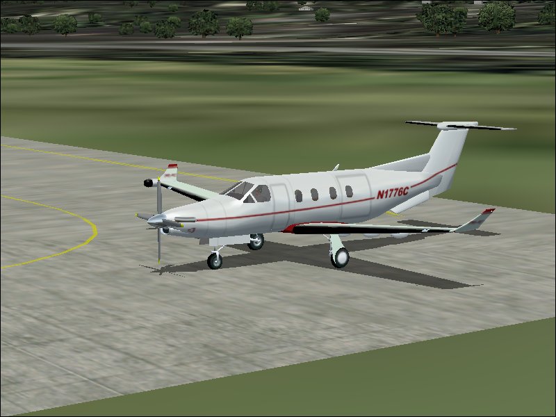Fs2004 Pilatus Pc12 By Michael Mcdougle This Is A Simple, But Nice, Easy On The Frame Rate