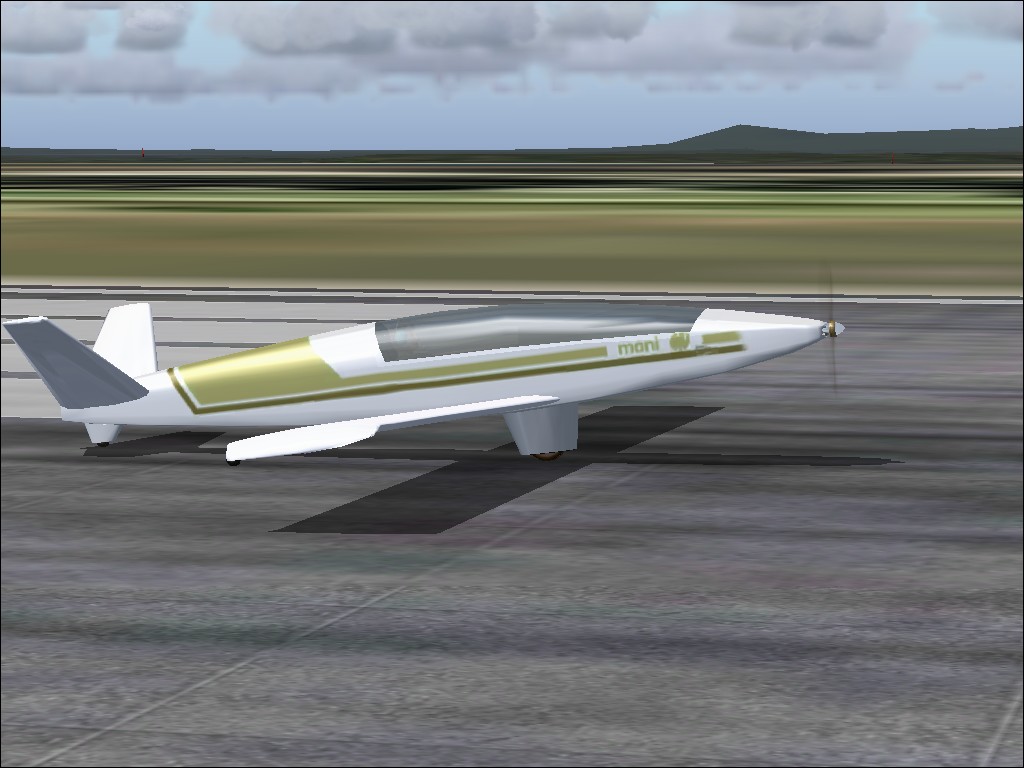 This Is The Fs2002/Fs2004 Moni Experimental Homebuilt Motorglider By Monnett Experimental