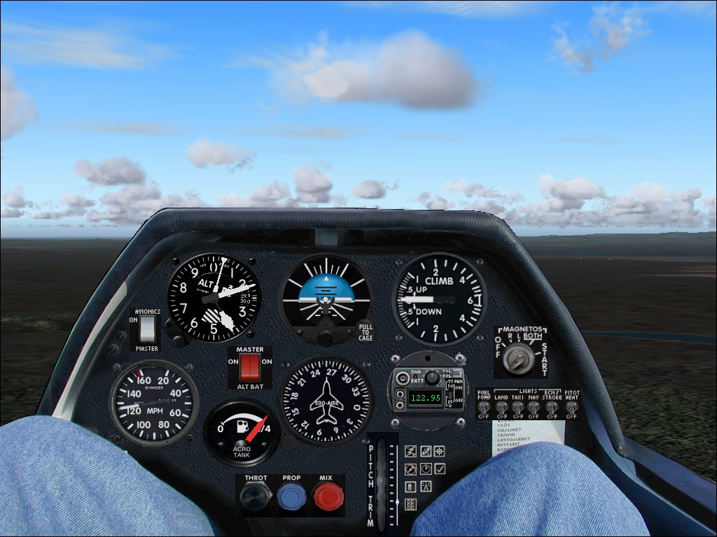 This Is The Fs2002/Fs2004 Moni Experimental Homebuilt Motorglider By Monnett Experimental
