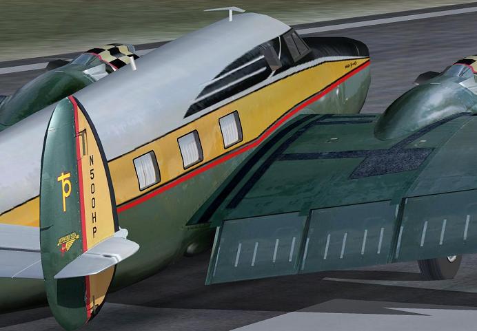 Howard 500 With Virtual Cockpit For Fs2004 By Milton Shupe, Scott Thomas, And Joáo Paz