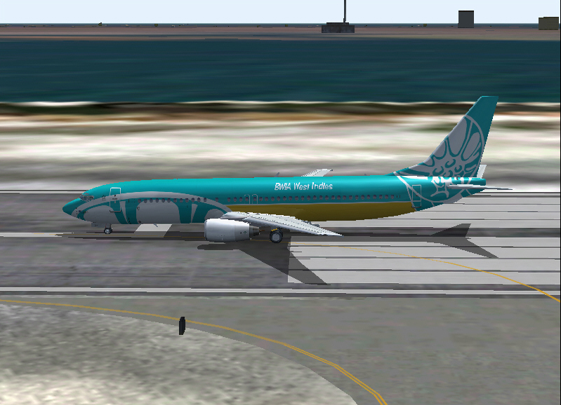 This Is The Bwia British West Indies Airline Textures For Fs 2004.Using Reference Images F