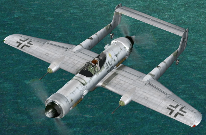 Fs2002/Fs2004 Junkers Ju Ef-112 Luft46 Art Aircraft Series No.2