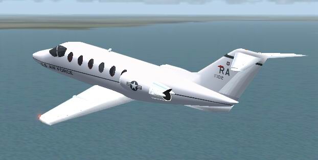 Fs2004/Fs2002 Beech T-1A Jayhawk,Comes With Us Air Force Livery For Ai The T-1A Jayhawk Is