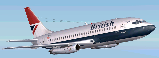 British Airways Red Tail Boeing 737-200 This Is Repainted Textures Of Erick Cantus New Boe