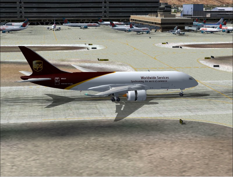Boeing 7E7-800F Dreamliner In Ups Livery
