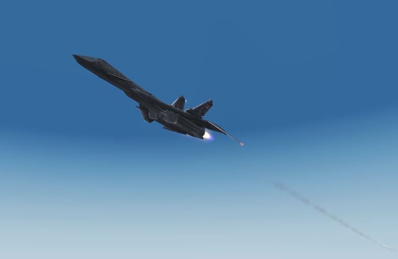 Mig-31 Firefox For Fs2002/Fs2004 Model Created By: Owen Smoot - Osmoot_At_Aol.com Textures