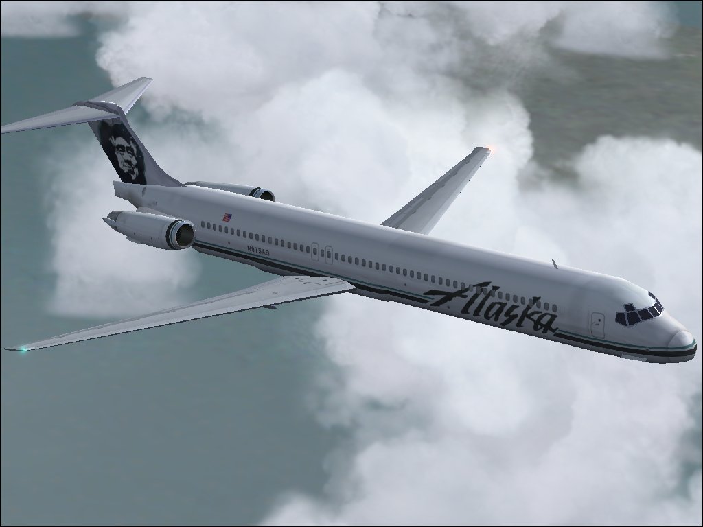 Fs2004 Alaska Airlines Md-83