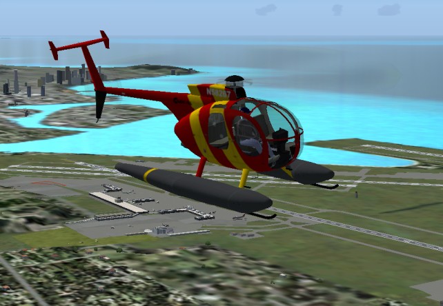 Fs2004 Hughes 500D & 500D Amphibian One Of The Worlds Most Popular Light Turbine Helicopte