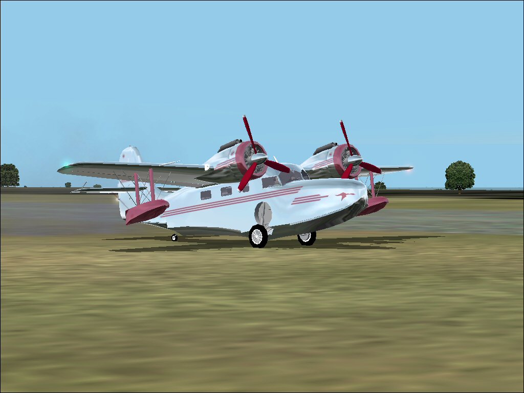 Fs2004/20002 Chromed Textures For Mikes Stone Grumman Goose