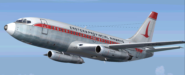 Eastern Provincial Airways Boeing 737-200 This Is Repainted Textures Of Erick Cantus New B