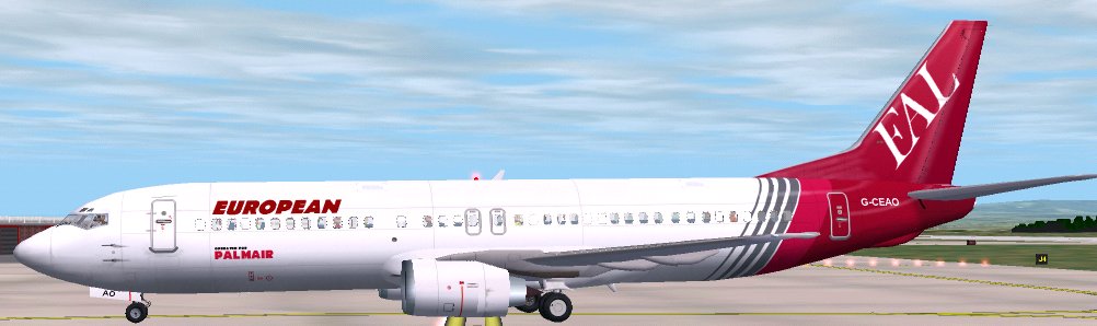 Fs2000/Fs2002 European Aircharter 737-400