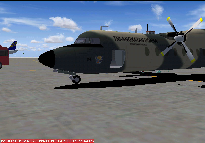 Fs2004 Fokker 27 200, Tentara Nasional Indonesia - Angkatan Udara (Indonesian Air Force),