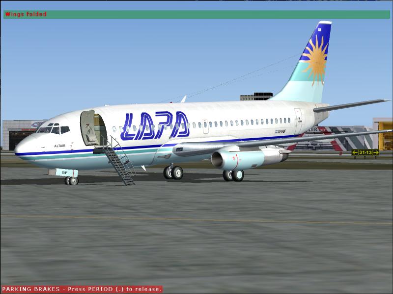Lapa 737-200 This Is Repainted Textures Of Erick Cantus New Boeing 737-200 In The Colors O