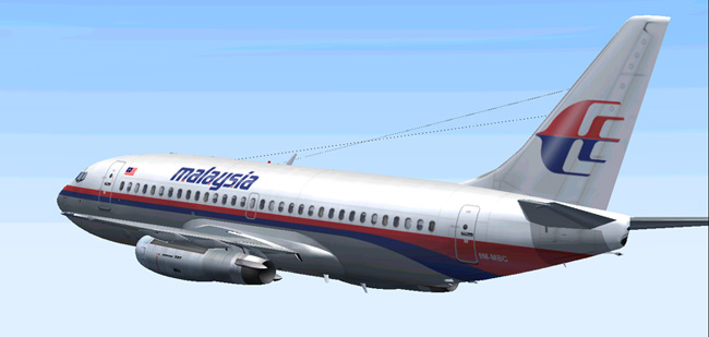 Malaysia 737-200 New Colors This Is Repainted Textures Of Erick Cantus New Boeing 737-200