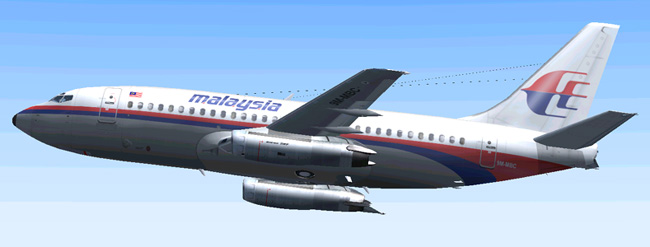 Malaysia 737-200 New Colors This Is Repainted Textures Of Erick Cantus New Boeing 737-200