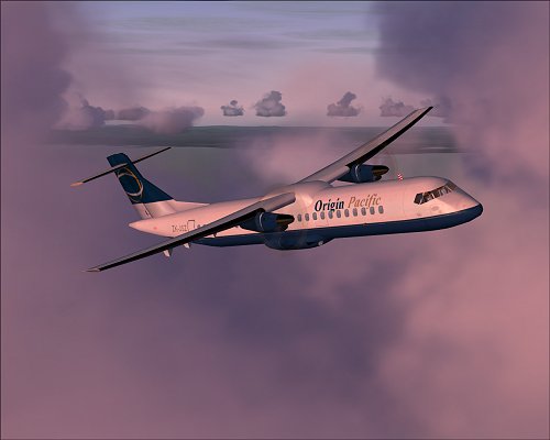 Fs2004 Atr72-200 And 500 Models Model Of The French Built Atr-72, With Both The 200 And 50