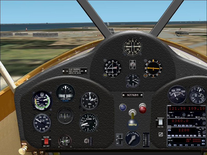 Fs2004/Fs2002 Fairchild 24R Panel