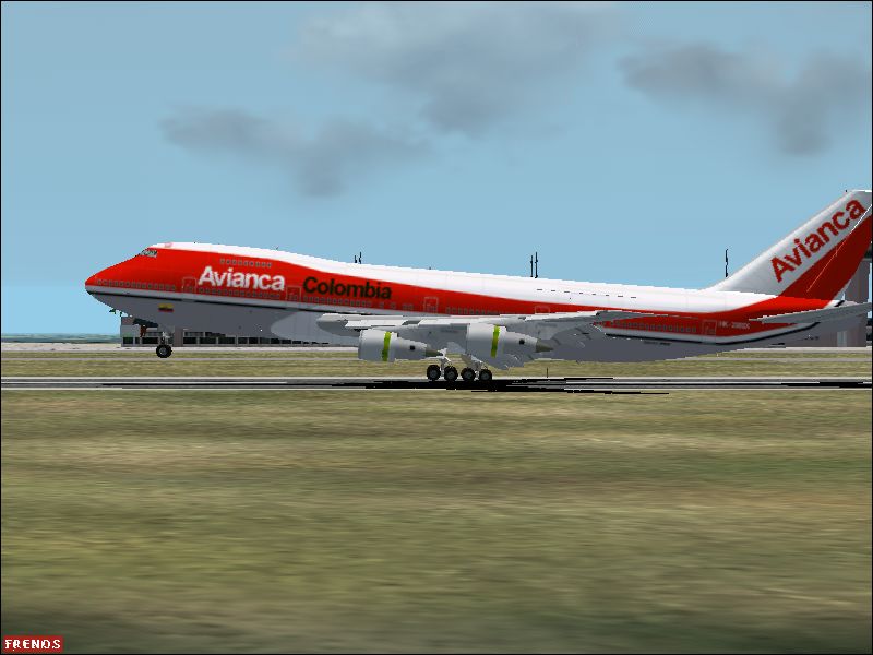 Project Opensky Boeing 747-200 For Fs2004 Exclusively Aerov�As Nacionales De Colombia Avia