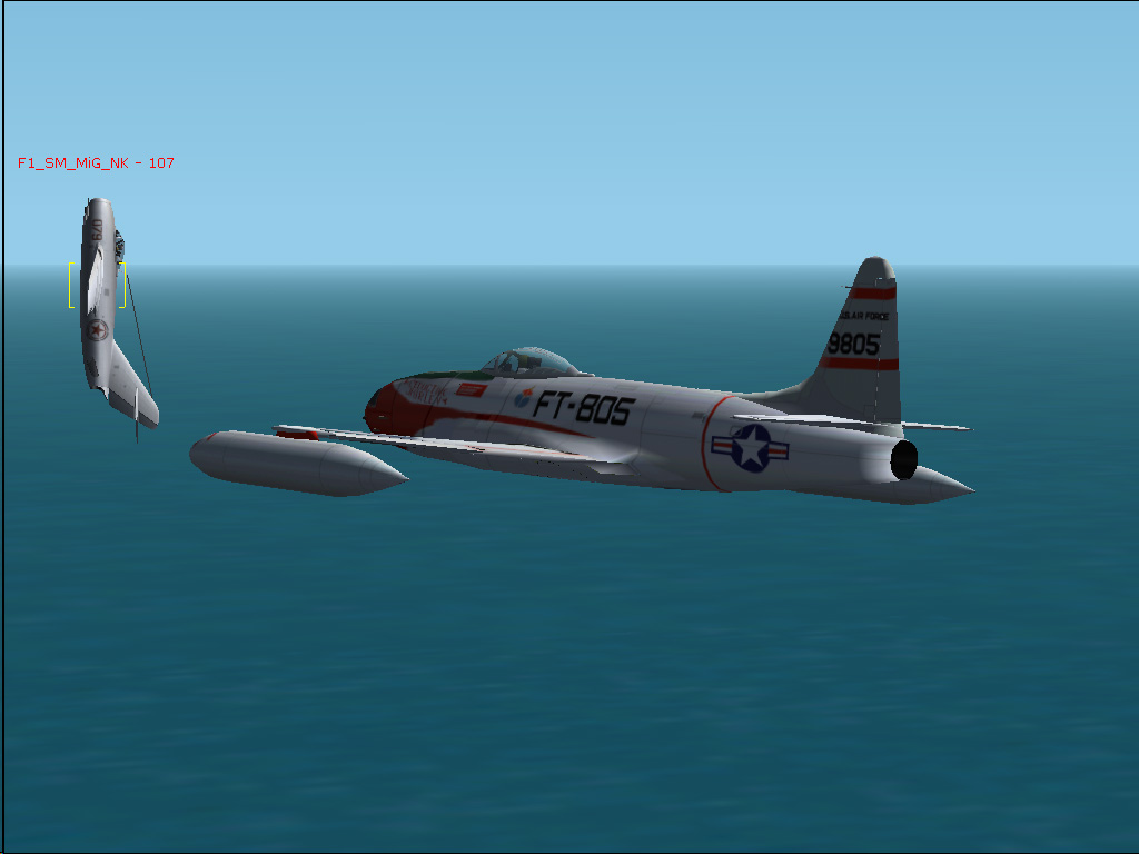 Usaf Lockheed F-80C Ft-805 For Combat Flight Simulator 2 Original By Massimo Taccoli Repai
