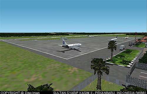 Syarif Kasim - Pekanbaru, Indonesia For Fs2004 / Fs2002 Full Realistic Terminal,Tower And